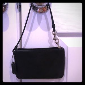 Coach leather wristlet